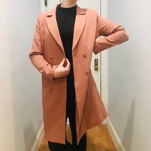 Forever 21 Blush Coat